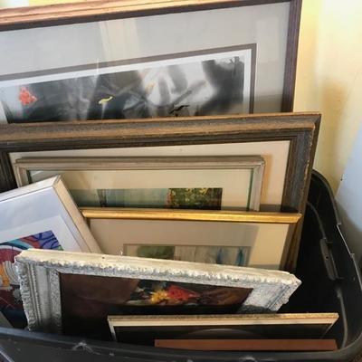 framed art