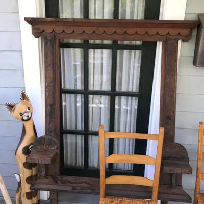 Mirror frame $35
Cat $25