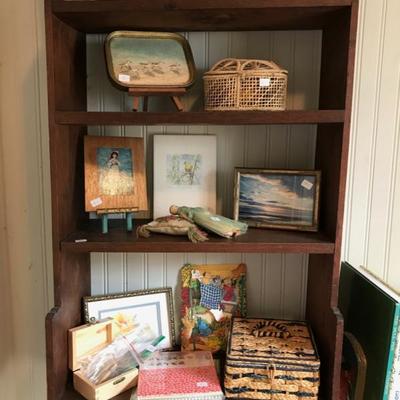 Wall shelf $30
Shorebird painting SOLD