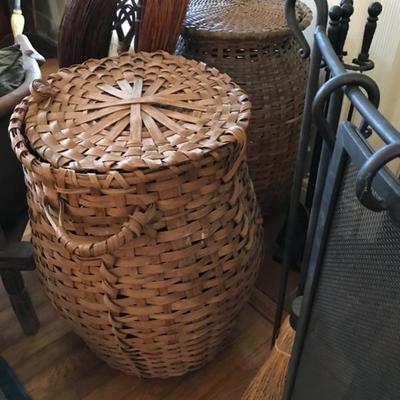 Handcrafted basket $95