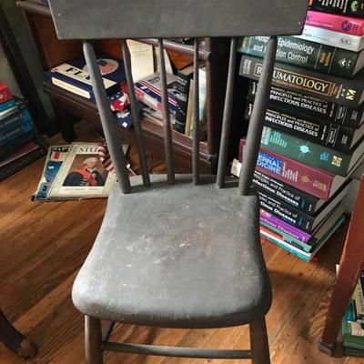 Rustic chair $85
20 X 14 X 31"