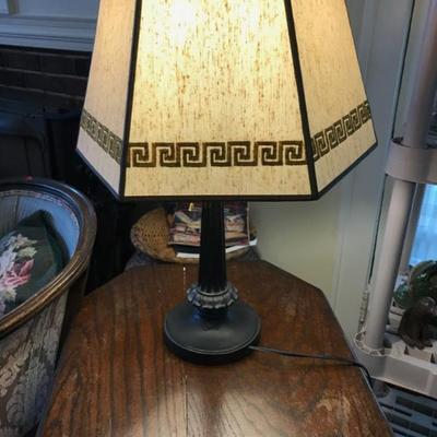 Metal lamp $30