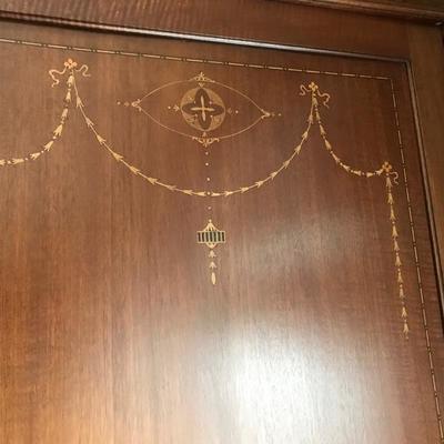 Chifforobe with inlaid design $295
27 X 21 X 80"