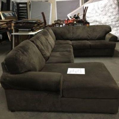 Dark Grey Sectional Sofa with Chaise Lounge Like N ...