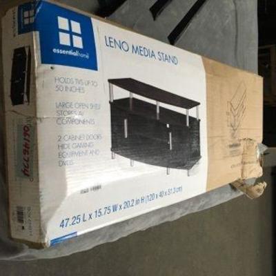 Leno Media Stand 47.25L x 15.75W x20.2H