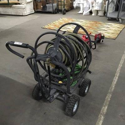 HD Rolling Cart Reel and Hose