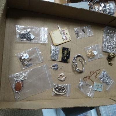 Lot of various new fashion jewelry.