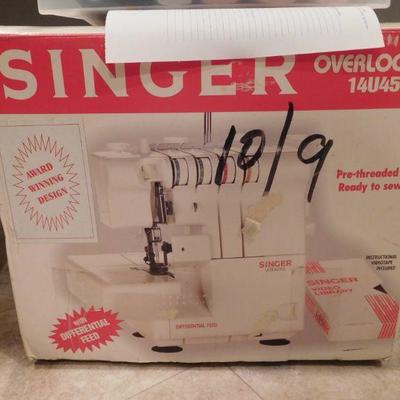 Singer Sewing Machine Making Sails