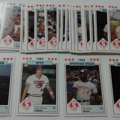 Complete 1986 Southern League All-Stars Minor Leag ...
