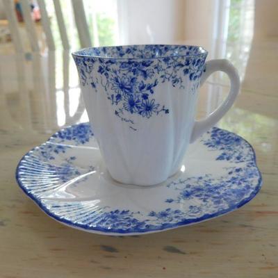 Shelly Cup and Saucer
