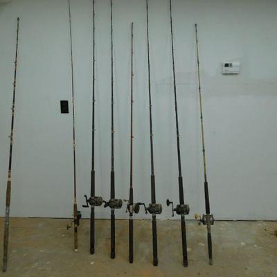 Rod and Reels -- View Close Up Photos