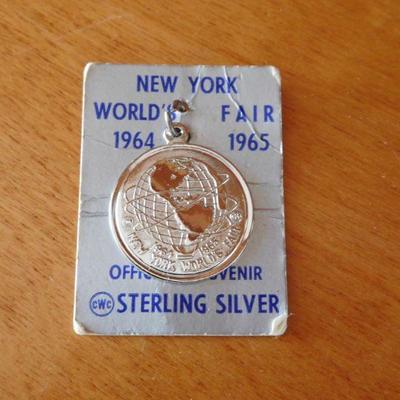 1964 New York Worlds Fair Sterling Charm