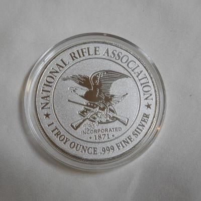 National Rifle Association 1 Troy Ounce - .999 Fine Silver