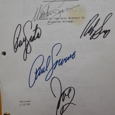Autographed Goodfellas Script -- With Authenticity Certificate