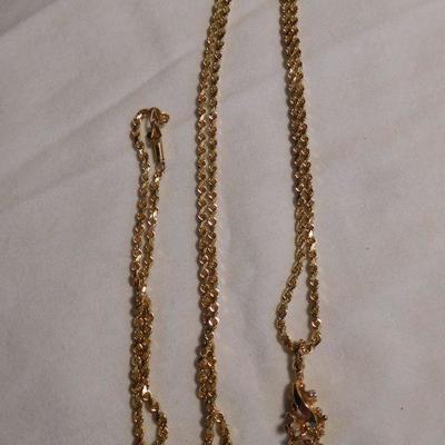 14 k Necklace