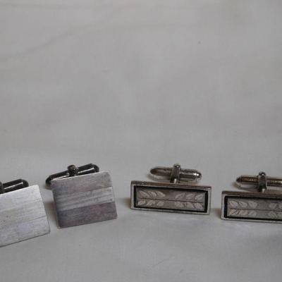 Pair of Sterling Cuff Links