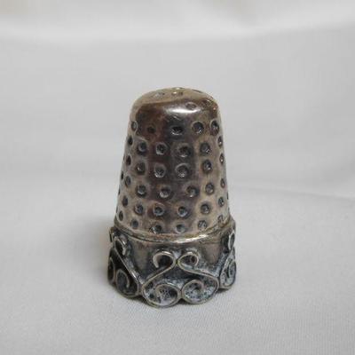 German Silver Thimble