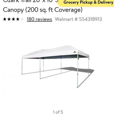 20ft canopy brand new in box