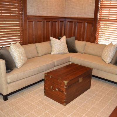 Mitchell Gold 4-piece sectional