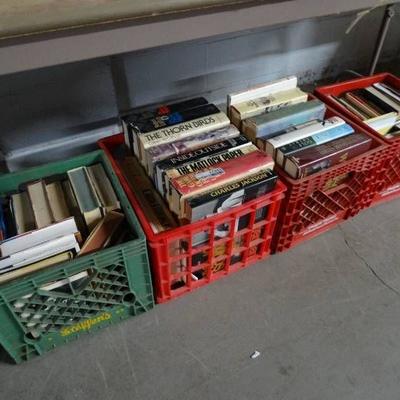 Large lot of various books.
