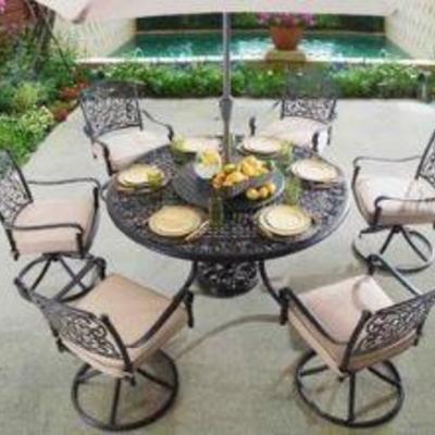 Darby Home Co Applewood Dining Set with Cushions ...