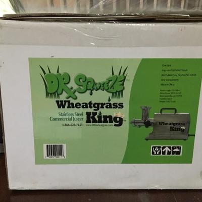 Dr. Squeeze Wheatgrass Stainless Steel Juicer