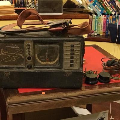 Zenith Bomber Transoceanic Shortwave Tube Radio
