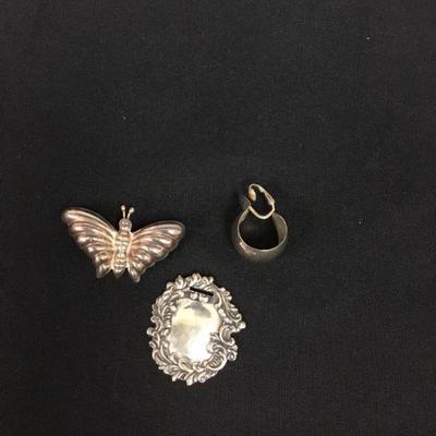 3 Piece Miscellaneous Sterling and .925 Jewelry Pieces