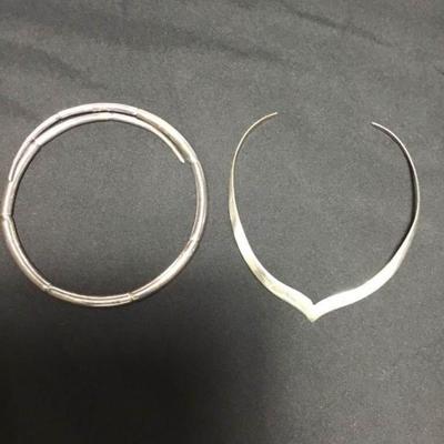 Two .925 Silver Necklaces