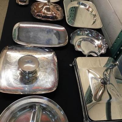 Silver Plated Serving Pieces