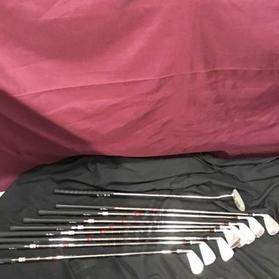 Ben Hogan Irons and Ping Putter