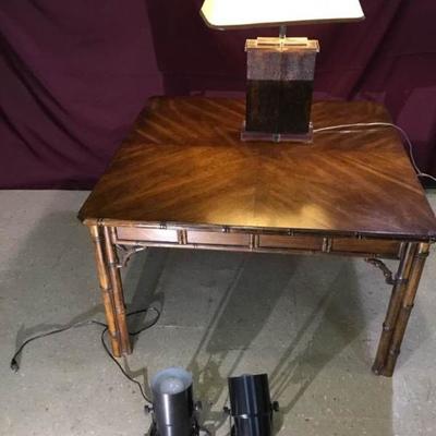 Coffee Table Lamp and 2 Uplights