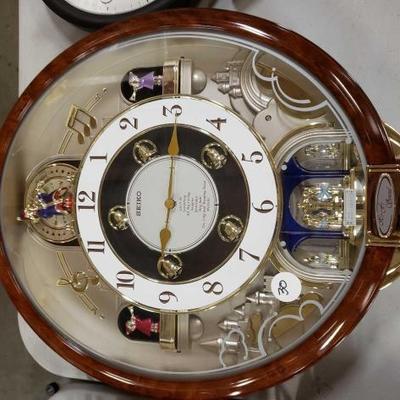 #1126: Seiko High Fidelity Sound Clock, 2 Kirch Clocks, and Apollo Clock
Seiko High Fidelity Sound Clock, 2 Kirch Clocks, and Apollo Clock