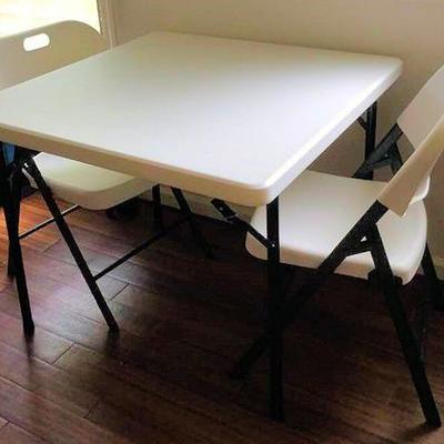 APT072 Folding Table & Chair Set