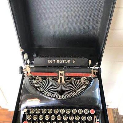 APT124 Remington 5 Vintage Typewriter 
