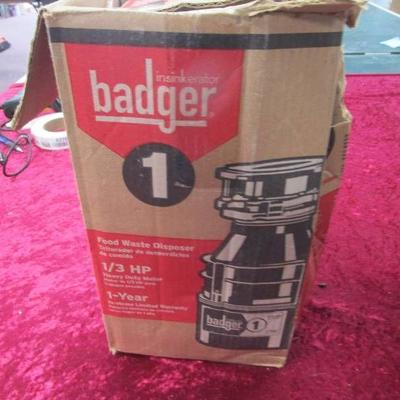 Badger Garbage Disposal..