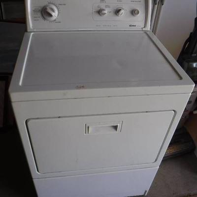 Kenmore gas drier- clean and works