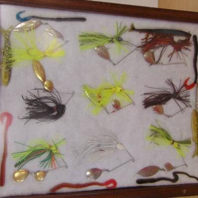 Fishing Lures in Frame