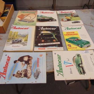 Autocar Magazines 1950's