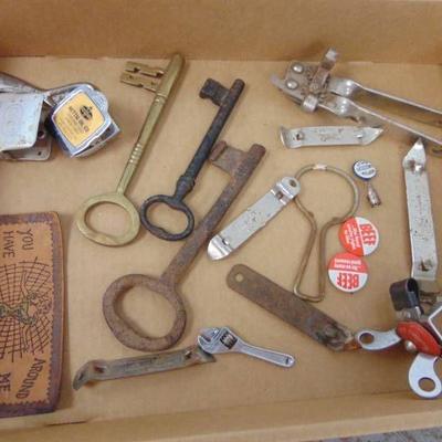 Bottle Openers and Key Lot