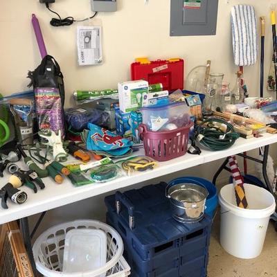 Landscape, hardware  & laundry supplies
