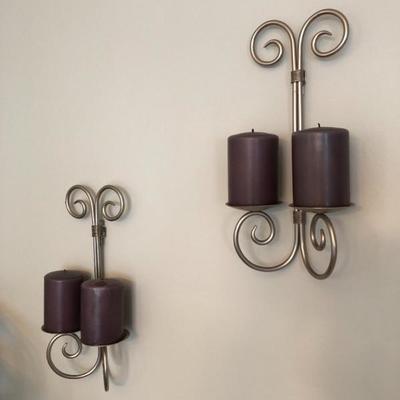 Wall Sconces with Candles