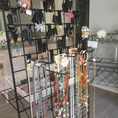 A nice selection of costume jewelry