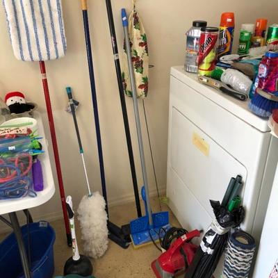 Cleaning supplies & equipment