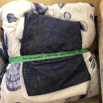 Great selection of linens, pillows