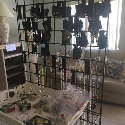 A nice selection of costume jewelry