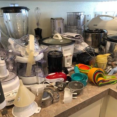 Kitchen equipment a-plenty