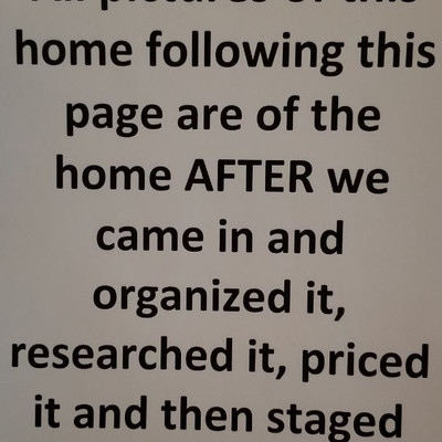 Estate sale photo