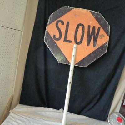Slow Stop Sign
