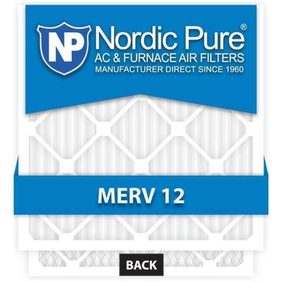Nordic Pure 20x20x4 AC Furnace Air Filters MERV 12 ...